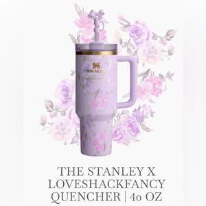 SOLD! The Stanley x LoveShackFancy Quencher | 40 OZ - Happy Thoughts